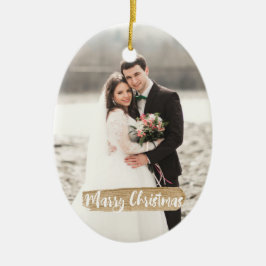 Marry Pas getrouwd Ornament