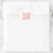 MARRY.png Ronde Sticker (Tas)
