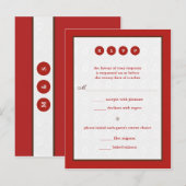 Marry Response Uitnodiging Briefkaart (Voorkant / Achterkant)