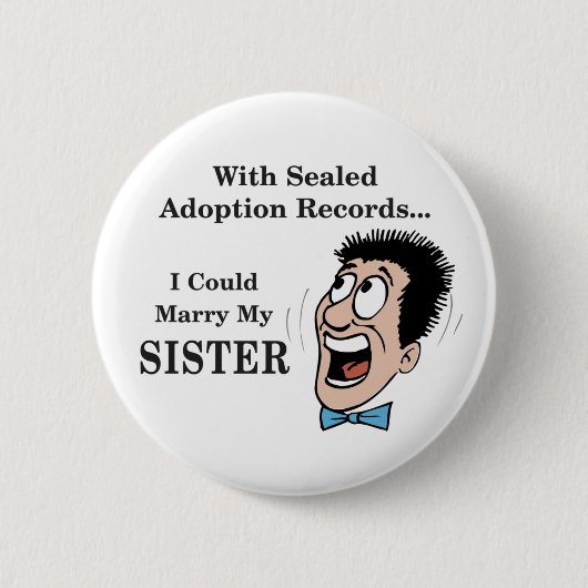 Marry Sister Ronde Button 5,7 Cm (Voorkant)
