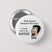 Marry Sister Ronde Button 5,7 Cm (Voorkant /achterkant)