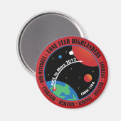 Mars 101 Magnet 2011 (Voorkant / Achterkant)