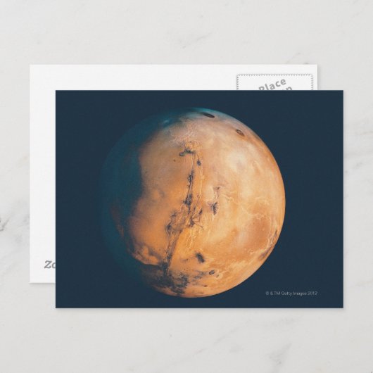 Mars 10 briefkaart (Voorkant / Achterkant)