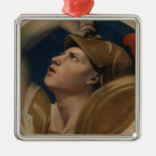 Mars, 1864 (olie op canvas) metalen ornament