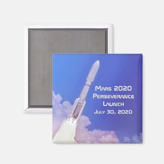 Mars 2020: Doorzettingslancering Magneet (Voorkant / Achterkant)