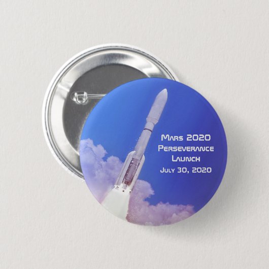 Mars 2020: Doorzettingslancering Ronde Button 5,7 Cm (Voorkant /achterkant)