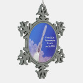 Mars 2020: Doorzettingslancering Tin Sneeuwvlok Ornament (Links)