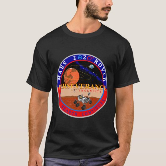 Mars 2020-doorzettingsvermogen t-shirt (Voorkant)