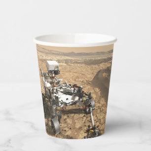 Mars 2020 Perseverance Rover Papieren Bekers