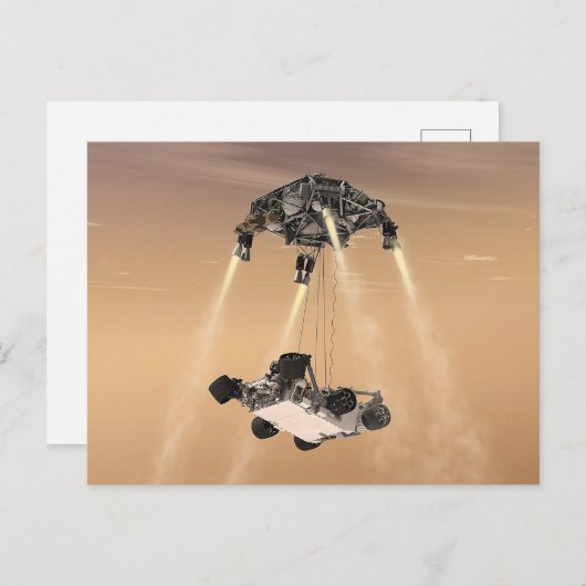 Mars 2020 Rover Briefkaart (Voorkant / Achterkant)