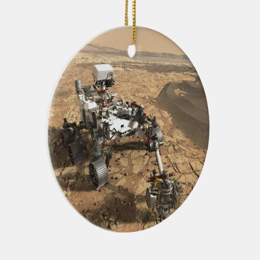 Mars 2020 Rover Keramisch Ornament (Rechts)