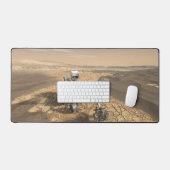 Mars 2020 Rover op het oppervlak van Mars. Bureaumat (Keyboard & Muis)