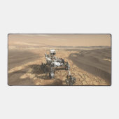 Mars 2020 Rover op het oppervlak van Mars. Bureaumat (Voorkant)