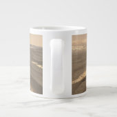 Mars 2020 Rover op het oppervlak van Mars. Grote Koffiekop (Achterkant)