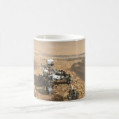 Mars 2020 Rover op het oppervlak van Mars. Koffiemok (Center)