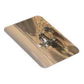 Mars 2020 Rover op het oppervlak van Mars. Magneet (Rechterzijde)