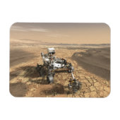Mars 2020 Rover op het oppervlak van Mars. Magneet (Horizontaal)