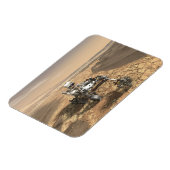 Mars 2020 Rover op het oppervlak van Mars. Magneet (Linkerzijde)