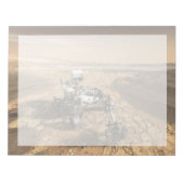 Mars 2020 Rover op het oppervlak van Mars. Notitieblok (Voorkant)