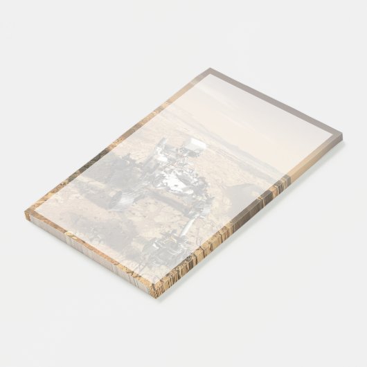 Mars 2020 Rover op het oppervlak van Mars. Post-it® Notes (Schuin)