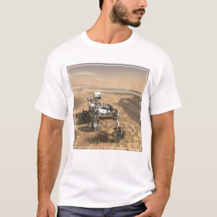 Mars 2020 Rover op het oppervlak van Mars. T-shirt