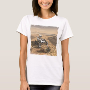 Mars 2020 Rover op het oppervlak van Mars. T-shirt