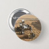 Mars 2020 Rover Ronde Button 5,7 Cm (Voorkant /achterkant)