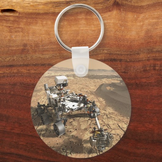 Mars 2020 Rover Sleutelhanger (Voorkant)