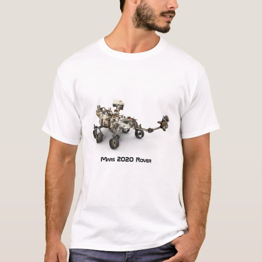 Mars 2020 Rover T-shirt (Voorkant)