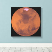 Mars 2 canvas afdruk (Insitu (Houten vloer))