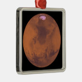 Mars 2 metalen ornament (Rechts)