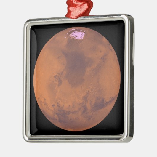 Mars 2 metalen ornament (Links)
