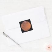 Mars 5 vierkante sticker (Envelop)