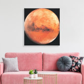Mars 7 canvas afdruk (Insitu (Woonkamer))