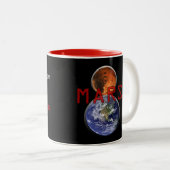 Mars 8 tweekleurige koffiemok (Voorkant rechts)