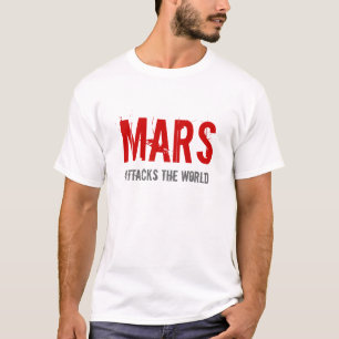MARS AANVALT DE WERELD T-SHIRT
