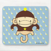 Mars-aap Bananas Mousepad - FRANKIE Muismat (Voorkant)