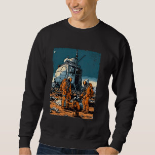 Mars Accident Grappige Astronaut Ruimtevaart Kosmi Trui
