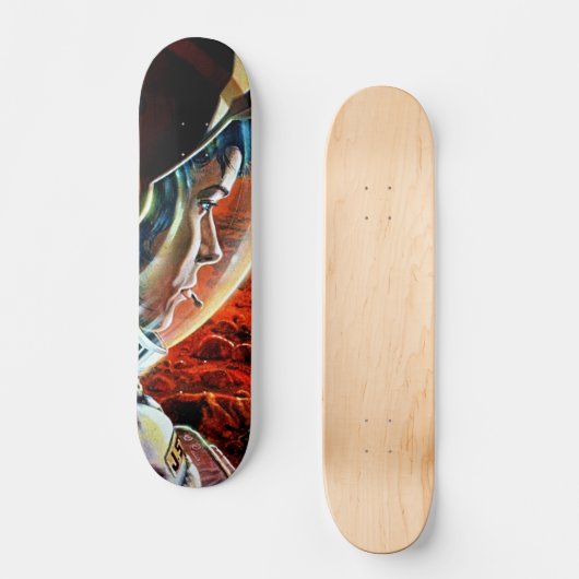 Mars Adventure Skateboard: Ride the Cosmic Wave Persoonlijk Skateboard (Voorkant)