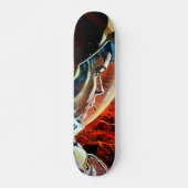 Mars Adventure Skateboard: Ride the Cosmic Wave Persoonlijk Skateboard (Voorkant)