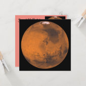 Mars Afbeelding door NASA Kaart (Voorkant / Achterkant in situ)