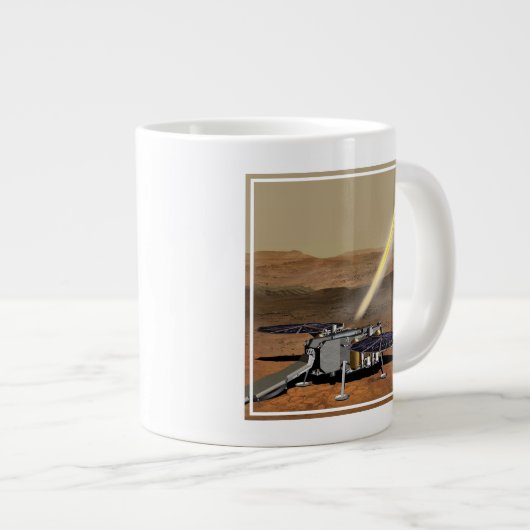 Mars Ascent Vehicle gelanceerd vanaf Mars. Grote Koffiekop (Voorkant rechts)