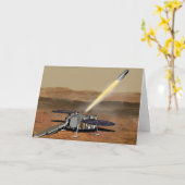 Mars Ascent Vehicle gelanceerd vanaf Mars. Kaart (Gele Bloem)