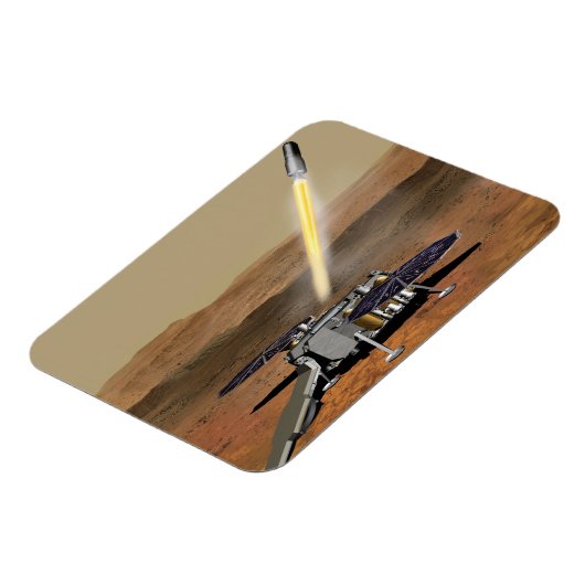 Mars Ascent Vehicle gelanceerd vanaf Mars. Magneet (Linkerzijde)