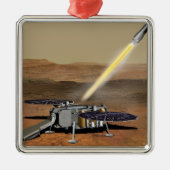 Mars Ascent Vehicle gelanceerd vanaf Mars. Metalen Ornament (Voorkant)