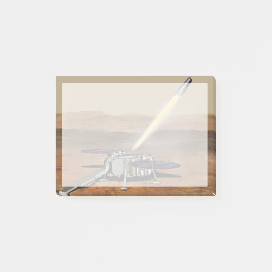 Mars Ascent Vehicle gelanceerd vanaf Mars. Post-it® Notes (Voorkant)