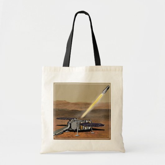 Mars Ascent Vehicle gelanceerd vanaf Mars. Tote Bag (Voorkant)