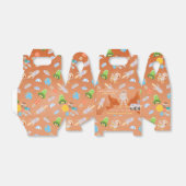 Mars astronaut jongen thema verjaardagsfeestje bedankdoosjes (Uitgevouwen)