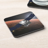 Mars atmosfeer en vluchtige evolutie missie. bier onderzetter (Linkerzijde)