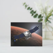 Mars atmosfeer en vluchtige evolutie missie. briefkaart (Staand voorkant)